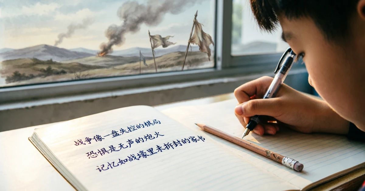 War Simile Examples