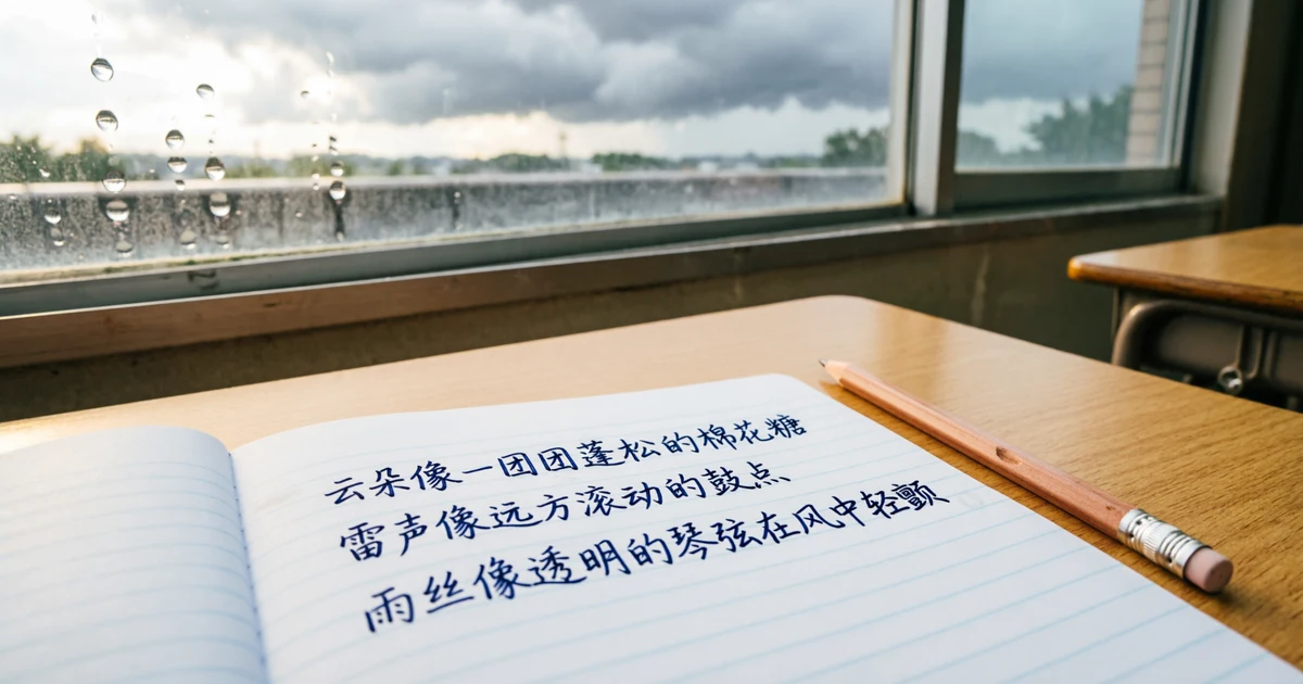 Weather Simile Examples