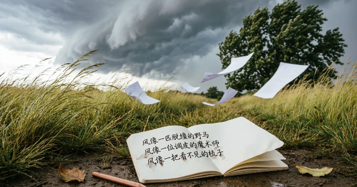 Wind Simile Examples