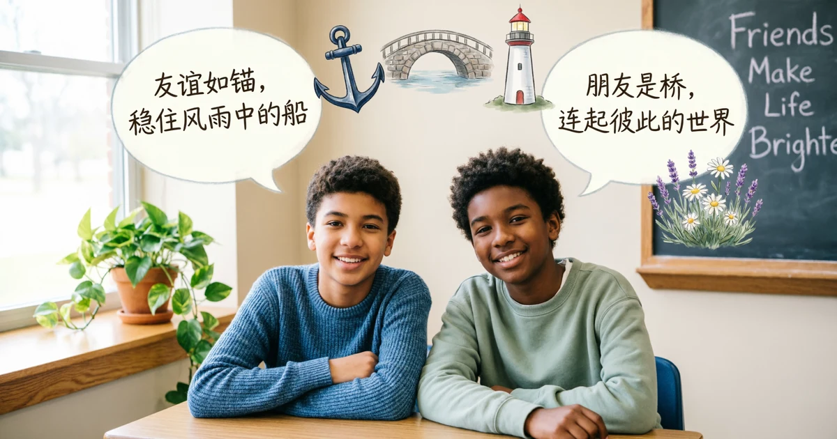 Idioms for friends and friendship metaphors explained with examples