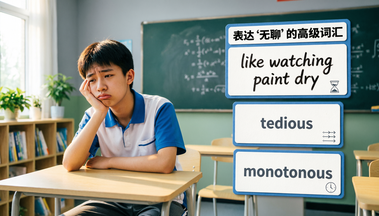 Idioms for Boring vs Synonyms