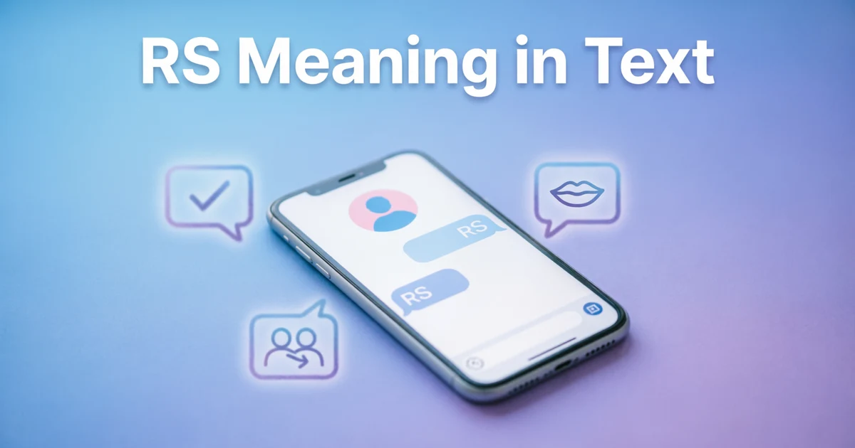 Phone conversation explaining RS meaning in text with examples of agreement and honesty