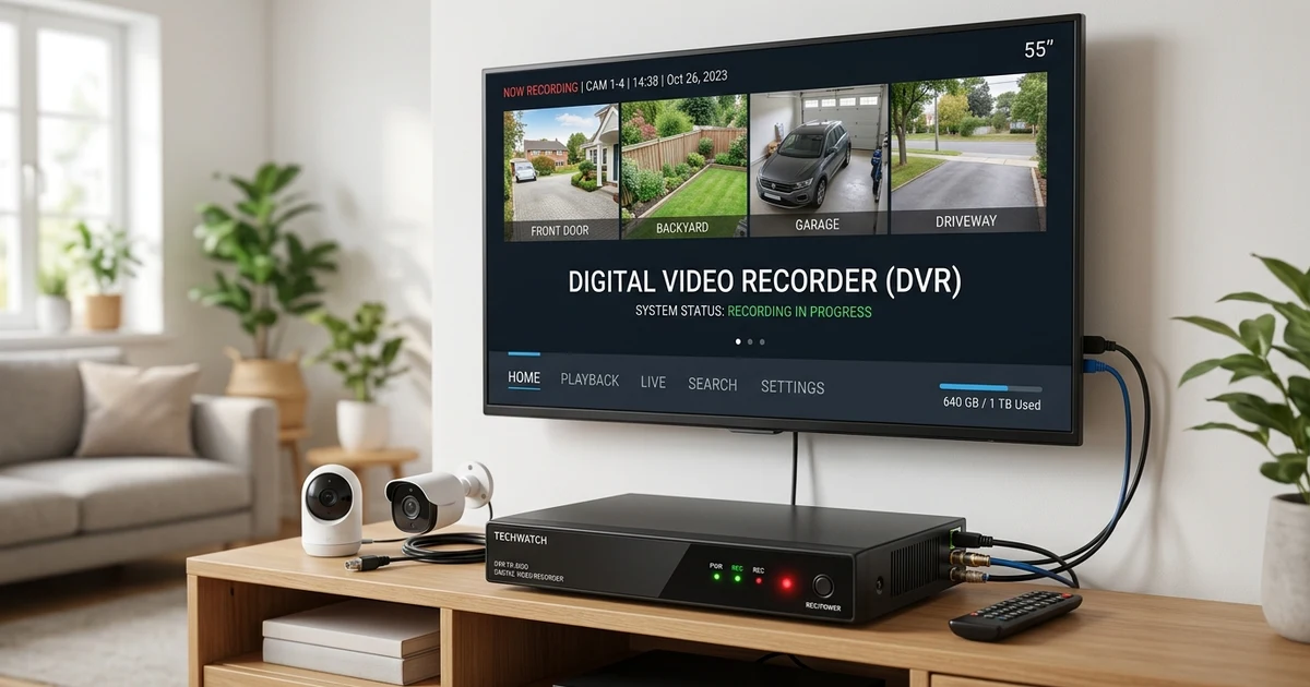 DVR meaning and Digital Video Recorder explained