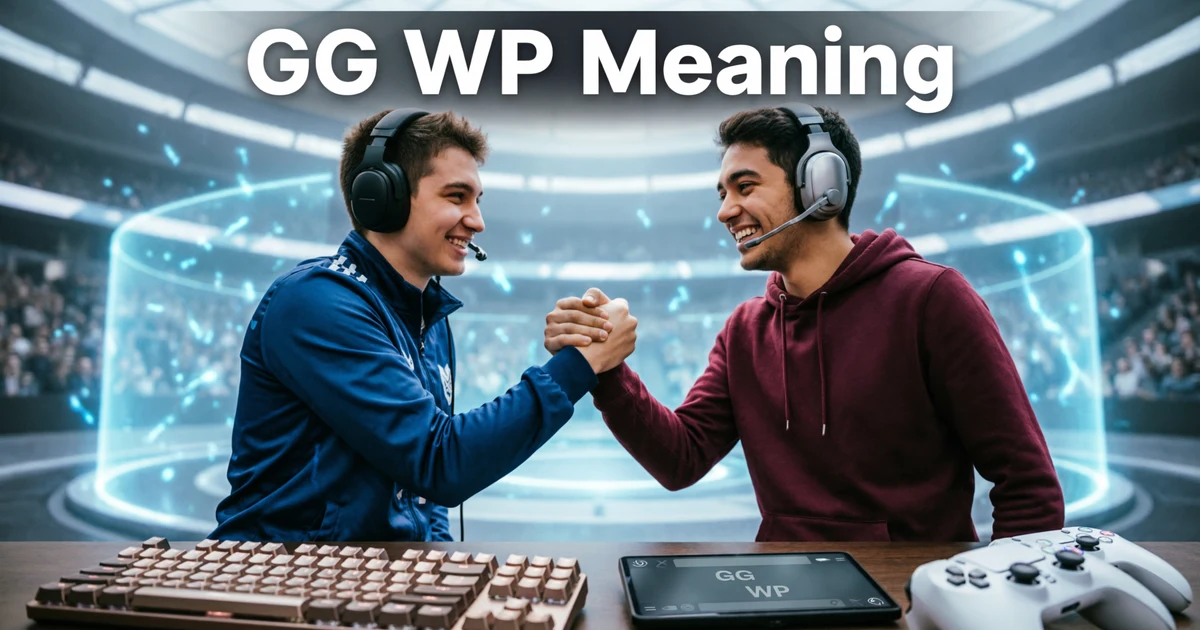 GG WP meaning in gaming shown in an online multiplayer game chat