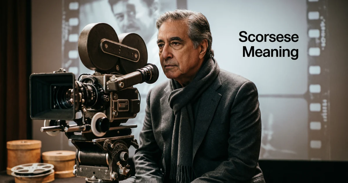 Martin Scorsese filmmaker portrait representing his movies and directing legacy