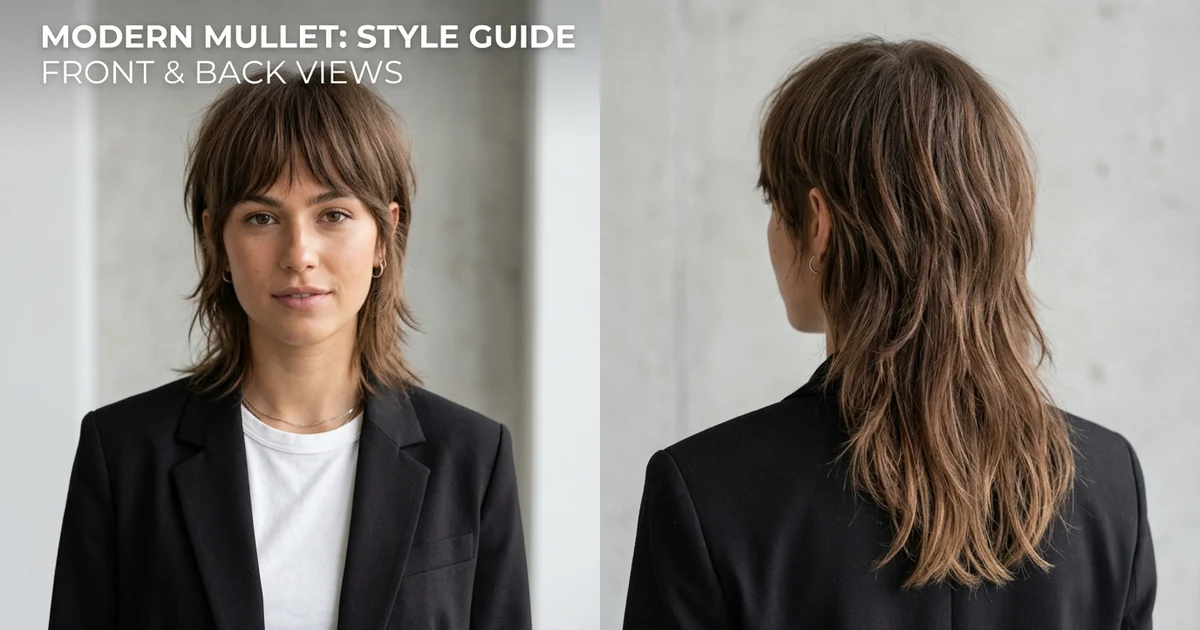 mullet meaning and modern mullet haircut